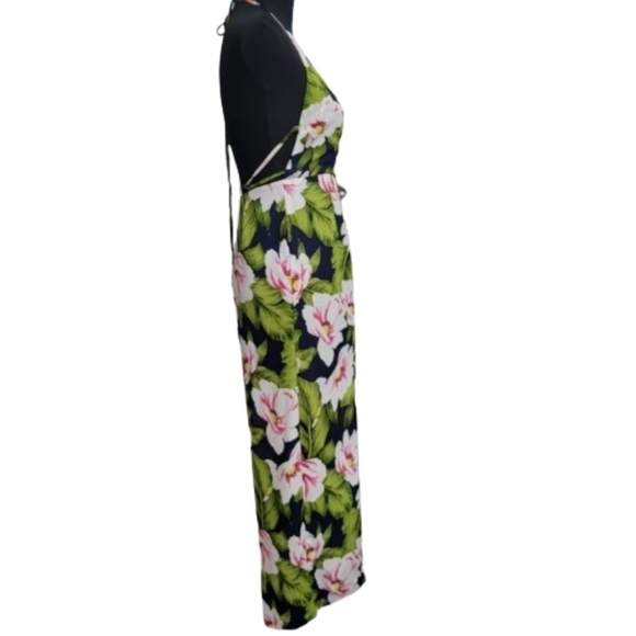 Into Size 8 Floral Halter Jumpsuit, Excellent Used Condition - Picture 3 of 16